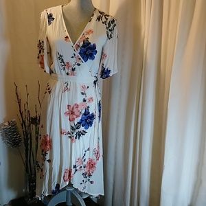 DAYTRIP by Buckle Summer Wrap DRESS Sz M